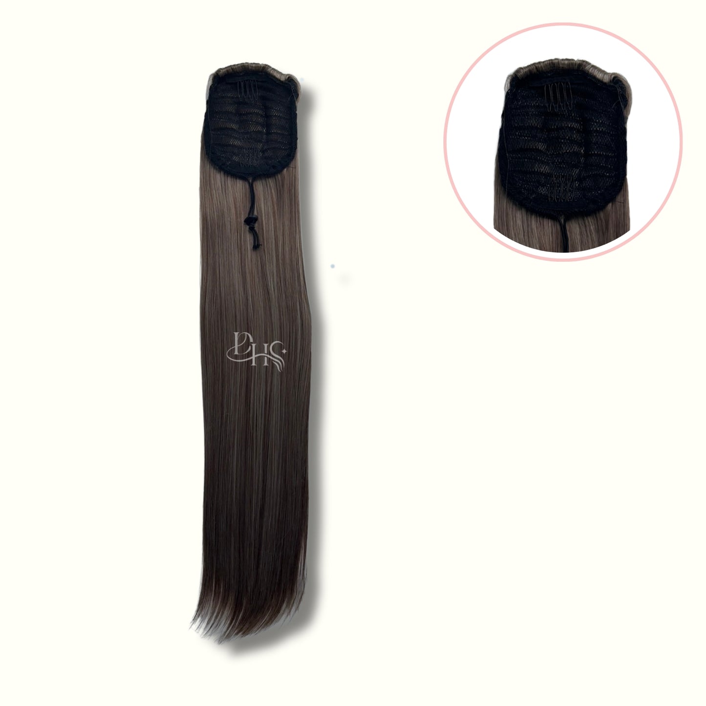 Ponytail 24" Lisa de Malla