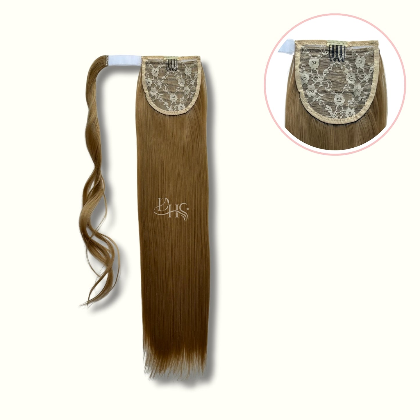 Ponytail 22" Lisa de Velcro