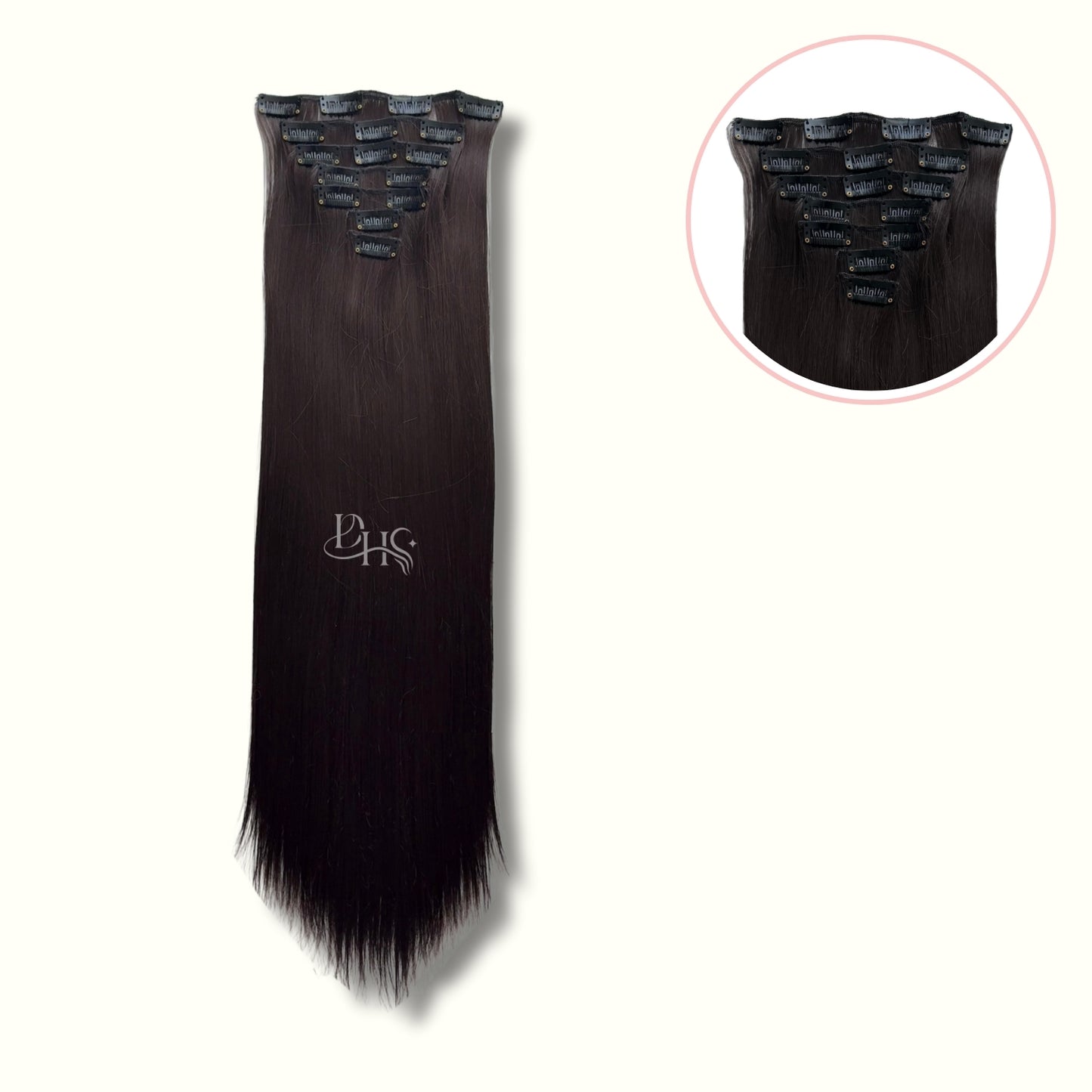 Extensiones 24" Lisas x7 Capas