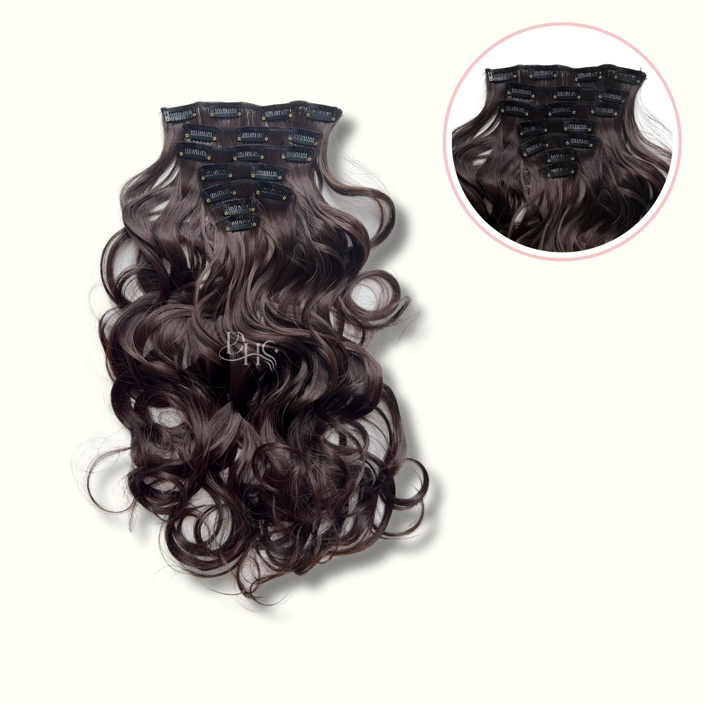 Extensiones 24" Onda Aurora x7 Capas