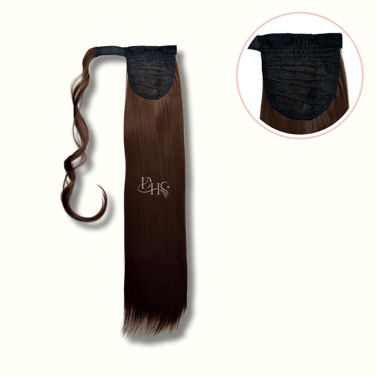 Ponytail 22" Lisa de Velcro