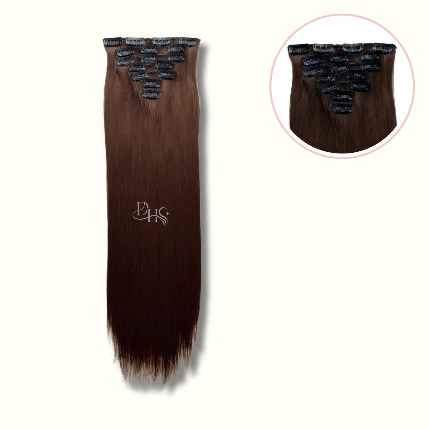 Extensiones 24" Lisas x7 Capas