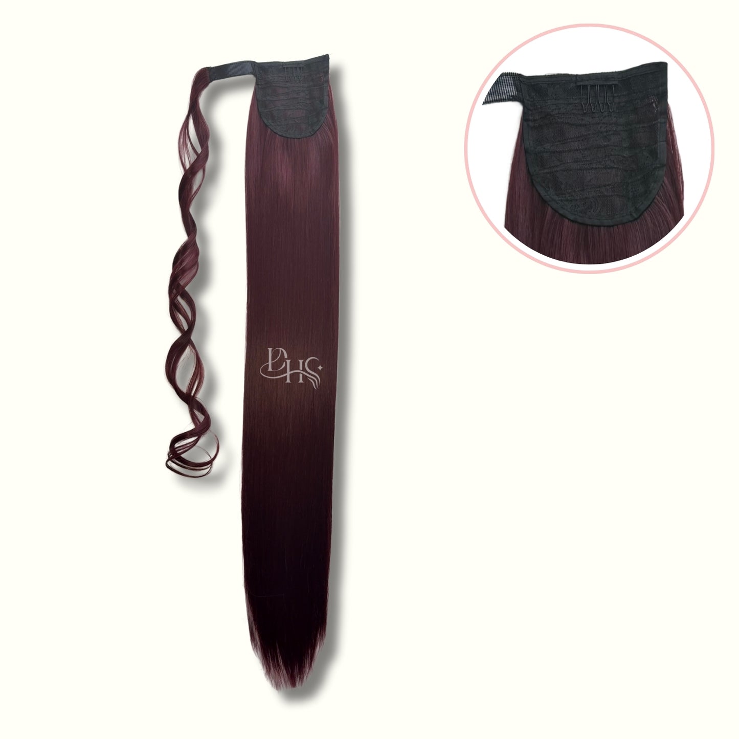 Ponytail 34" Lisa de Velcro