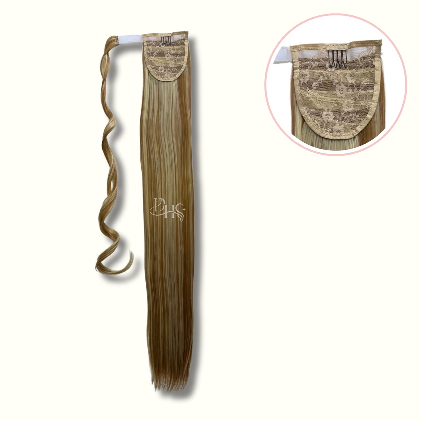 Ponytail 34" Lisa de Velcro