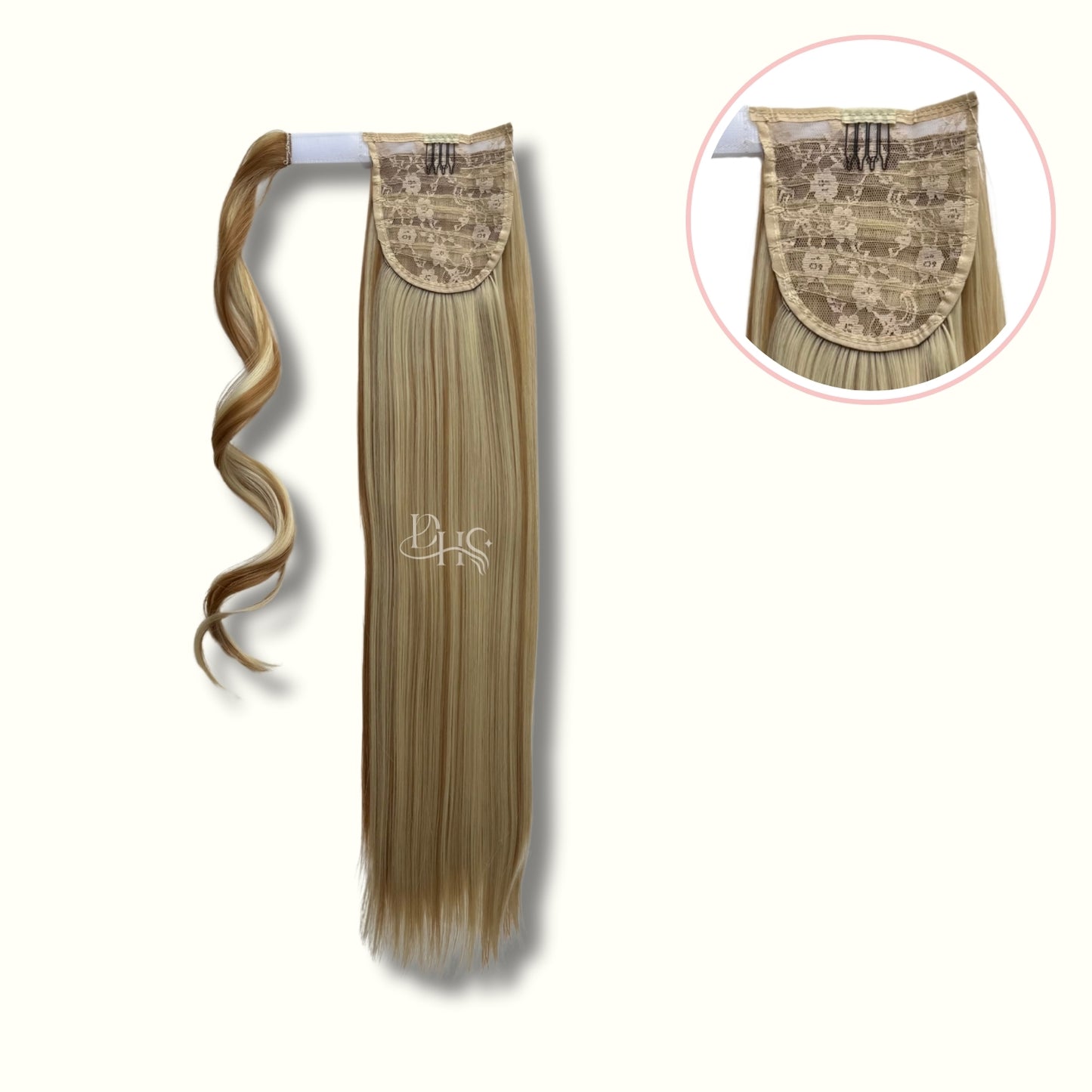 Ponytail 22" Lisa de Velcro