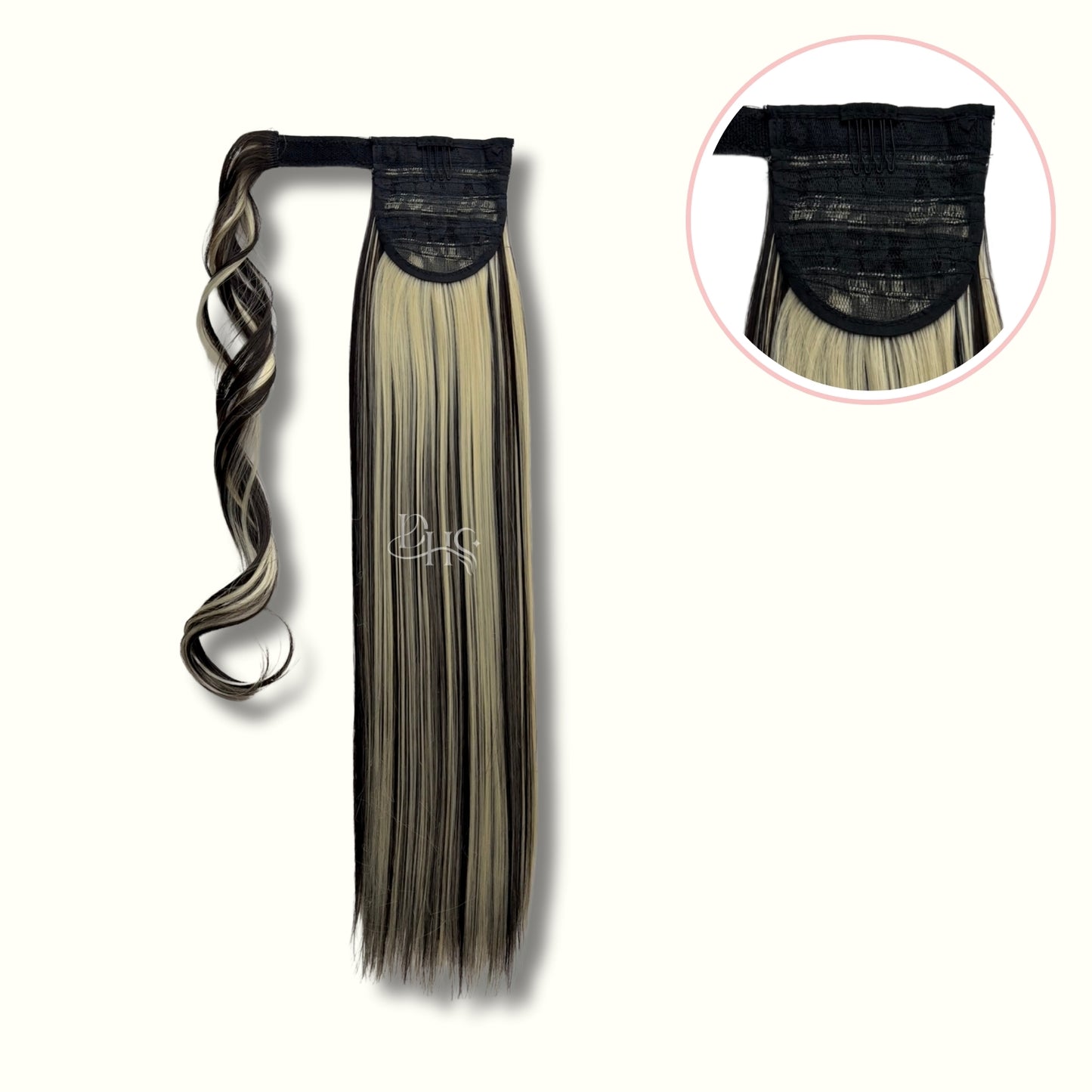 Ponytail 22" Lisa de Velcro