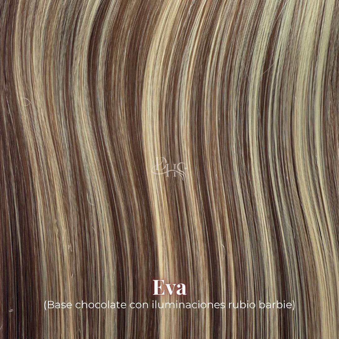 Ponytail 24" Onda Aurora de Malla