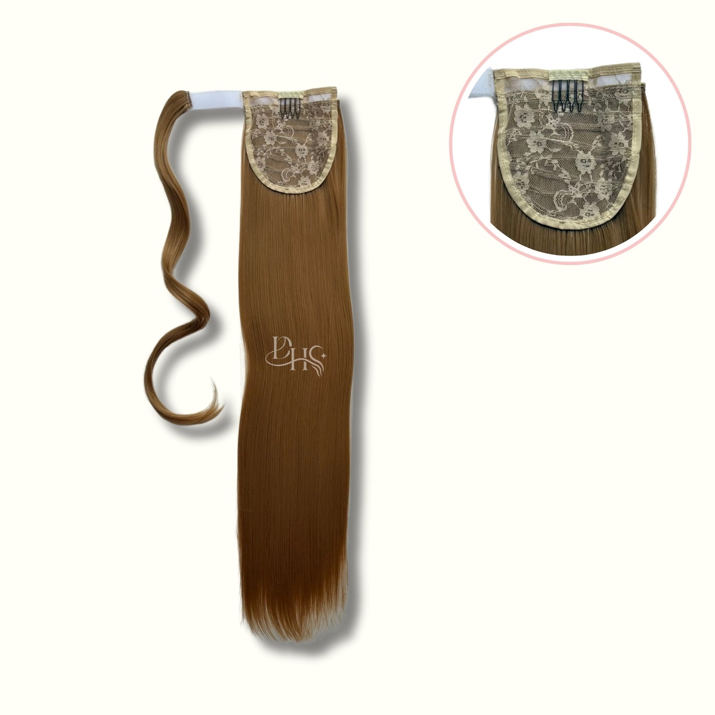 Ponytail 22" Lisa de Velcro