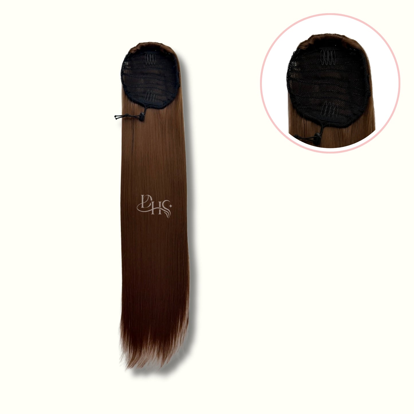 Ponytail 24" Lisa de Malla