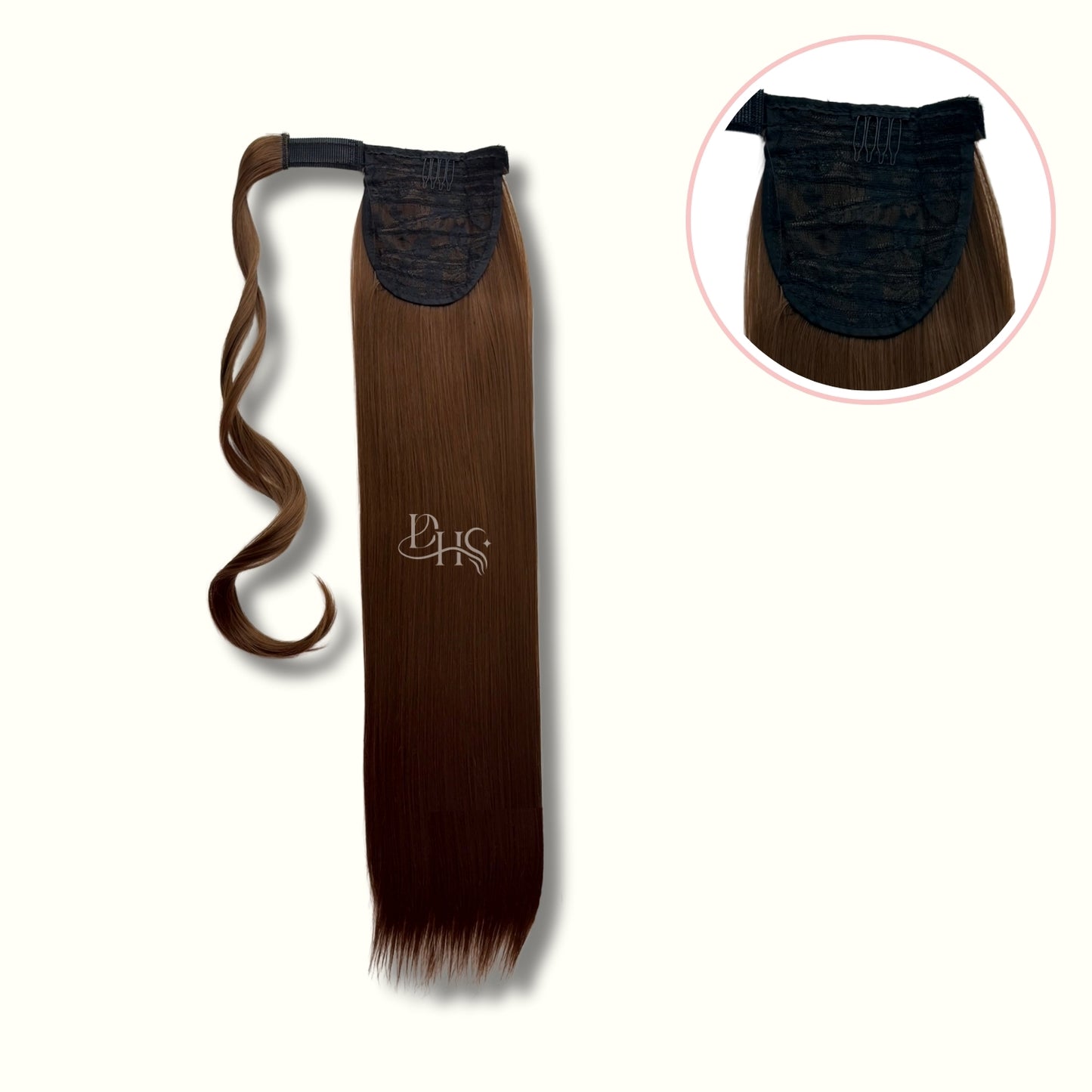 Ponytail 22" Lisa de Velcro