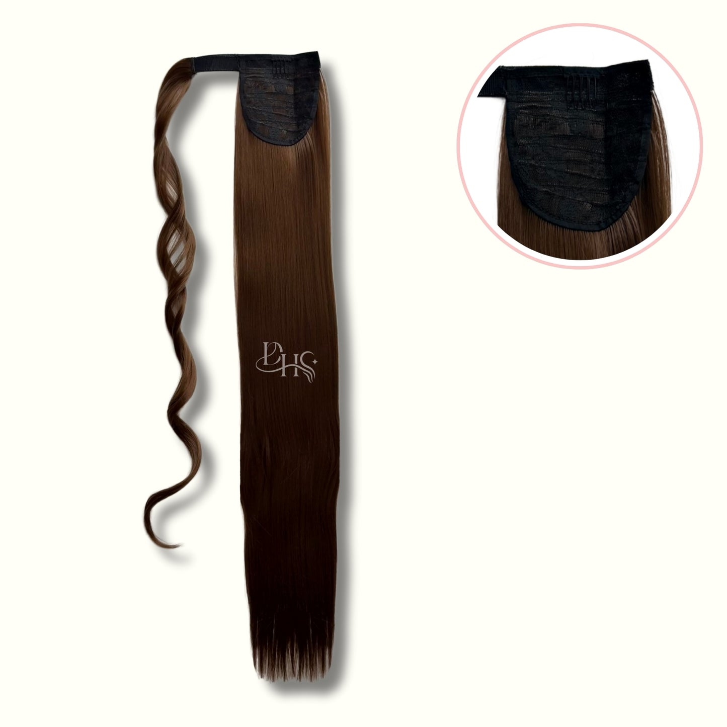 Ponytail 34" Lisa de Velcro