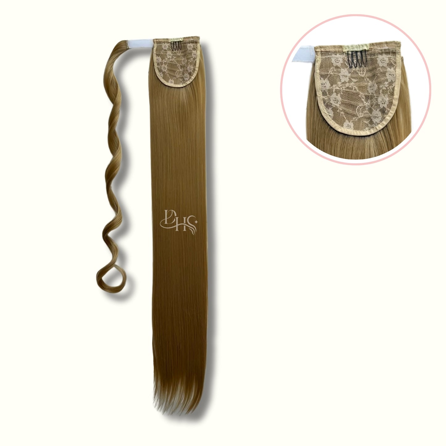 Ponytail 34" Lisa de Velcro