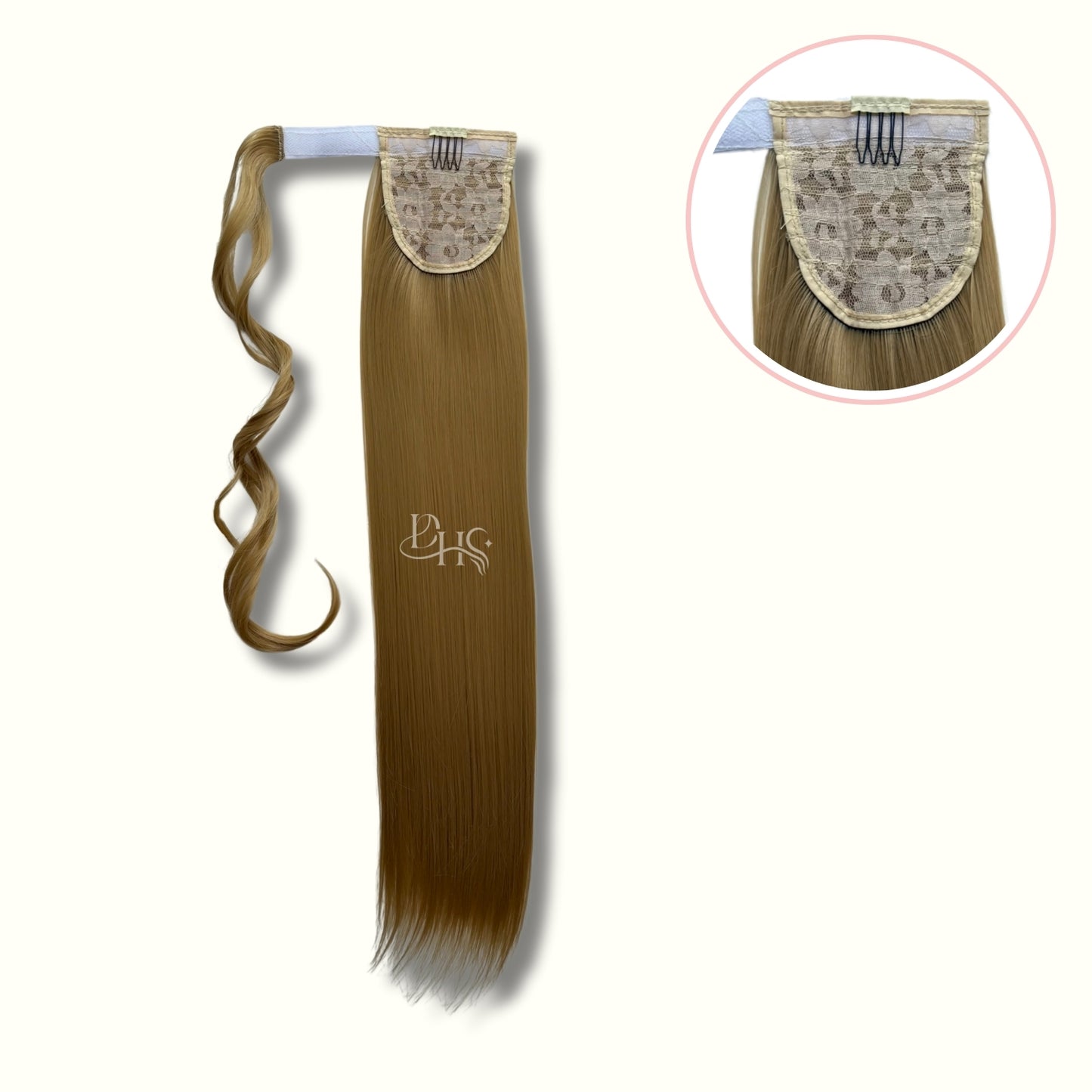 Ponytail 22" Lisa de Velcro