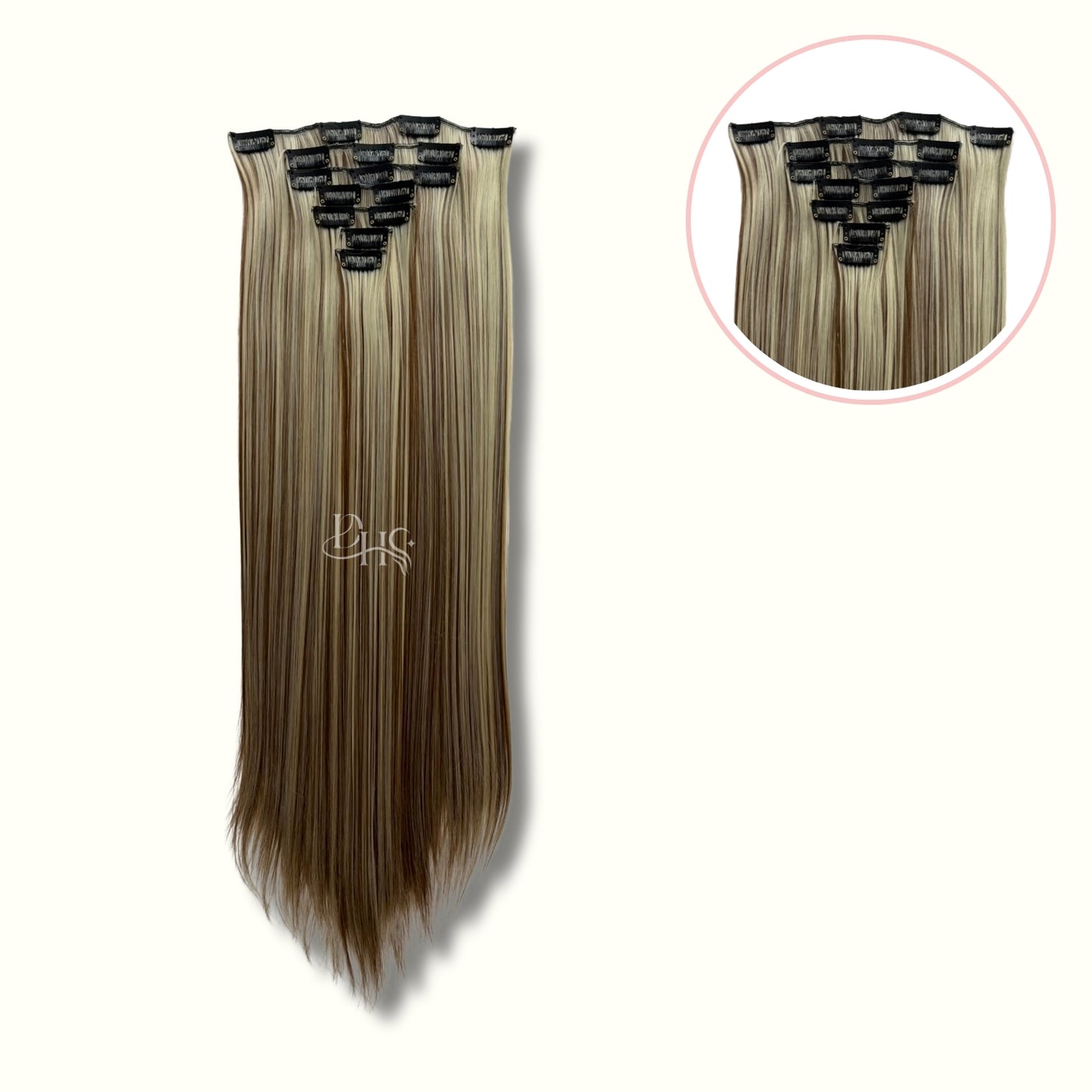 Extensiones 24" Lisas x7 Capas