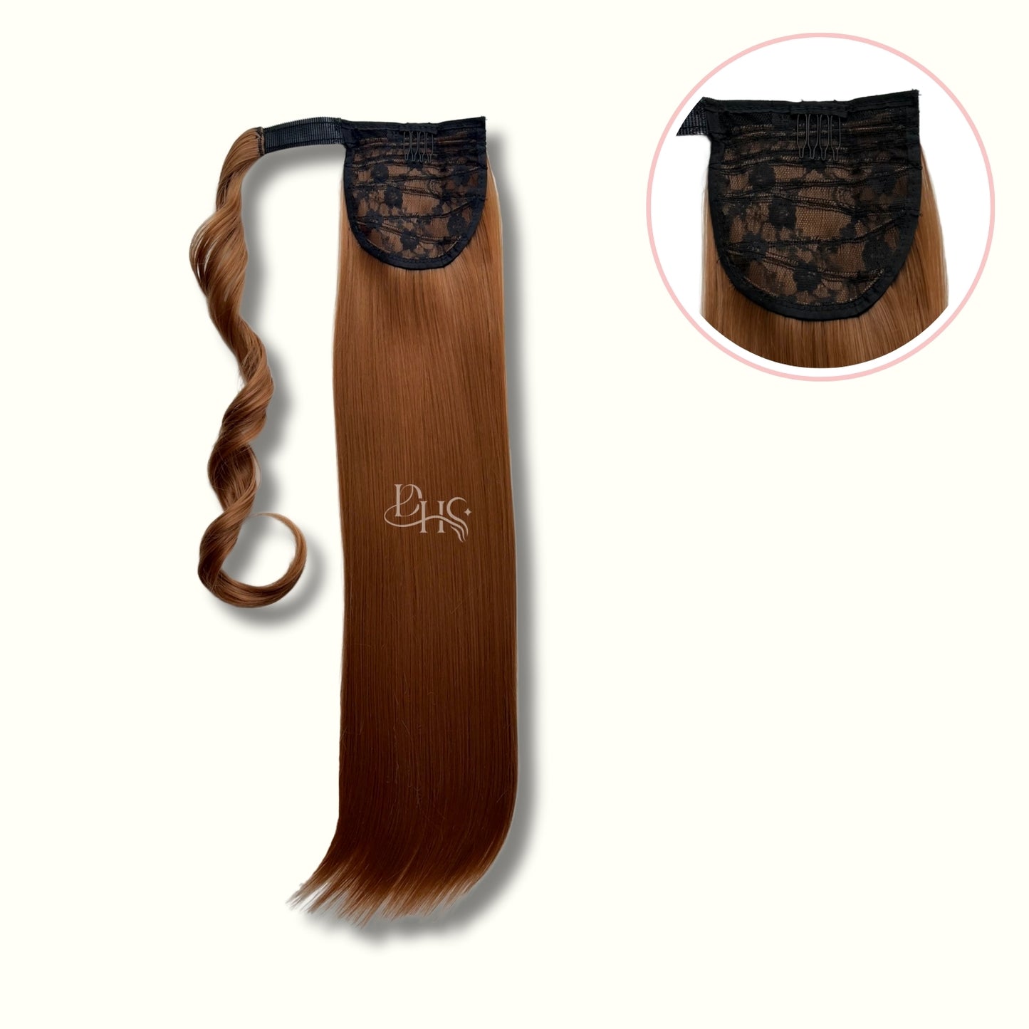 Ponytail 22" Lisa de Velcro