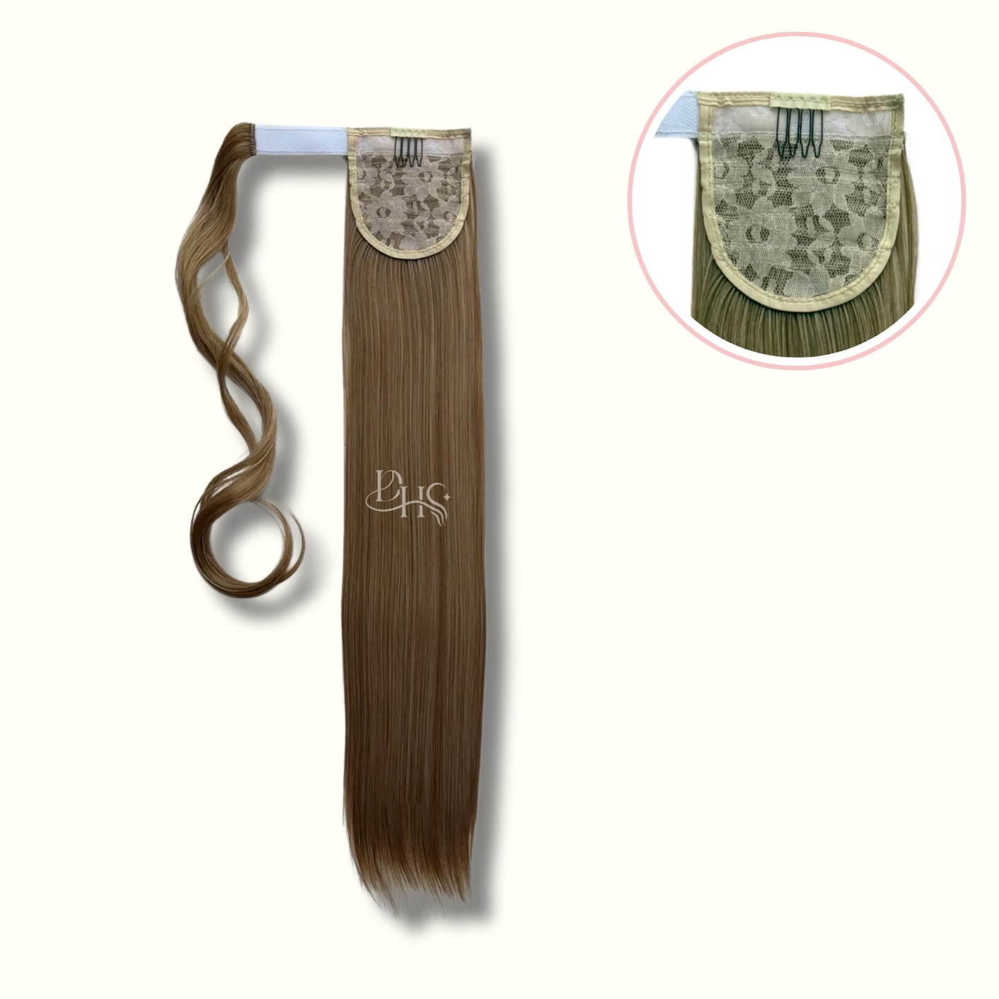 Ponytail 22" Lisa de Velcro