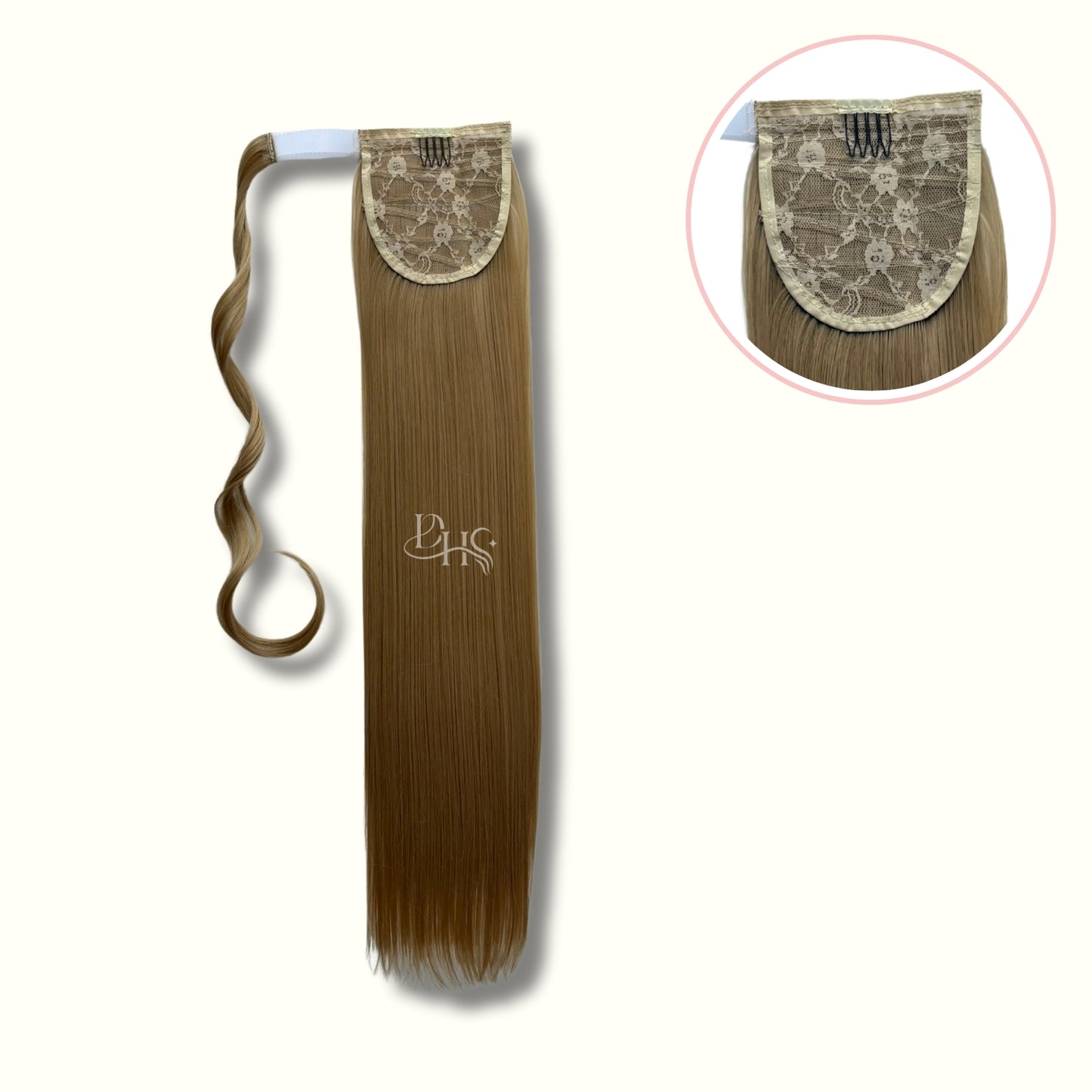 Ponytail 22" Lisa de Velcro