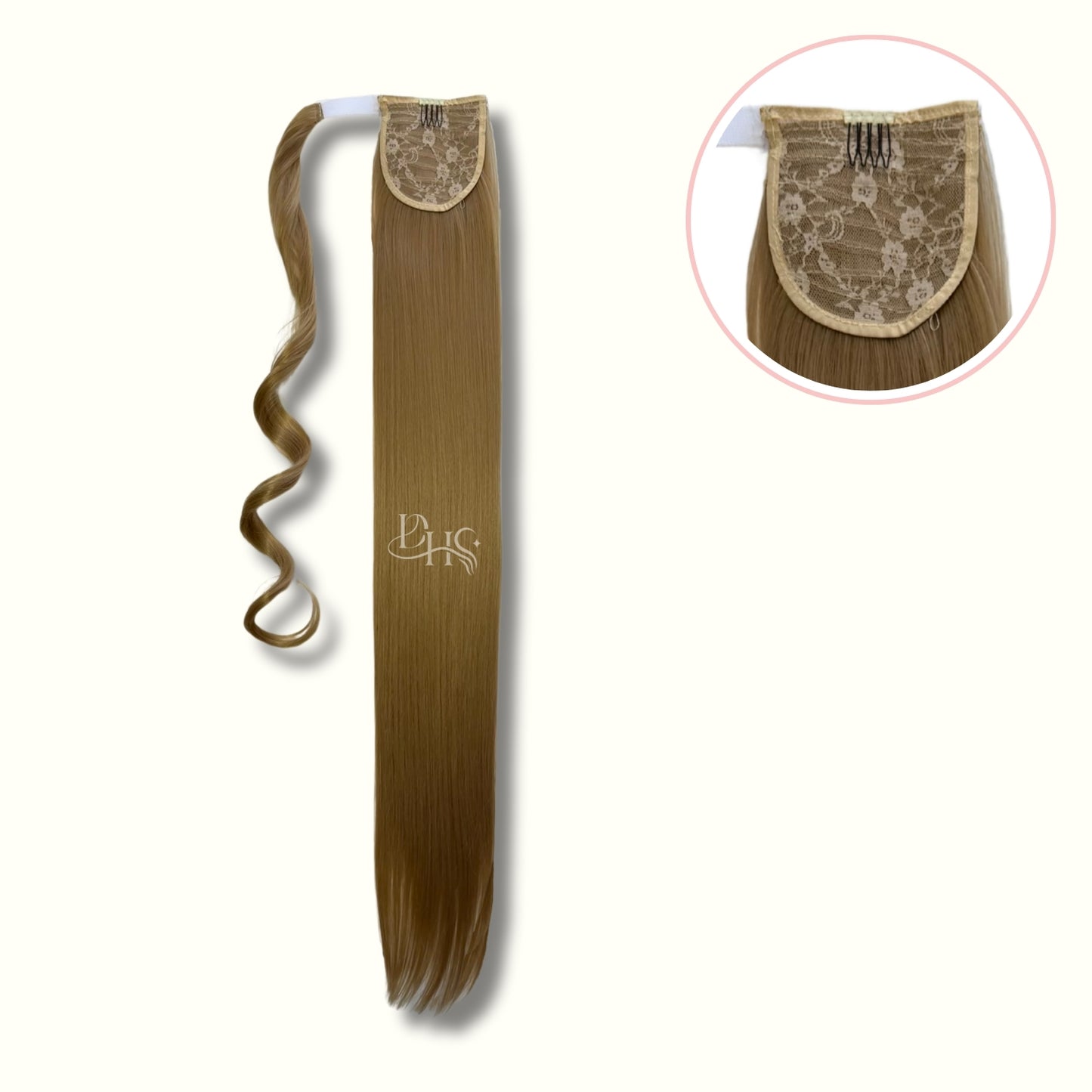 Ponytail 34" Lisa de Velcro