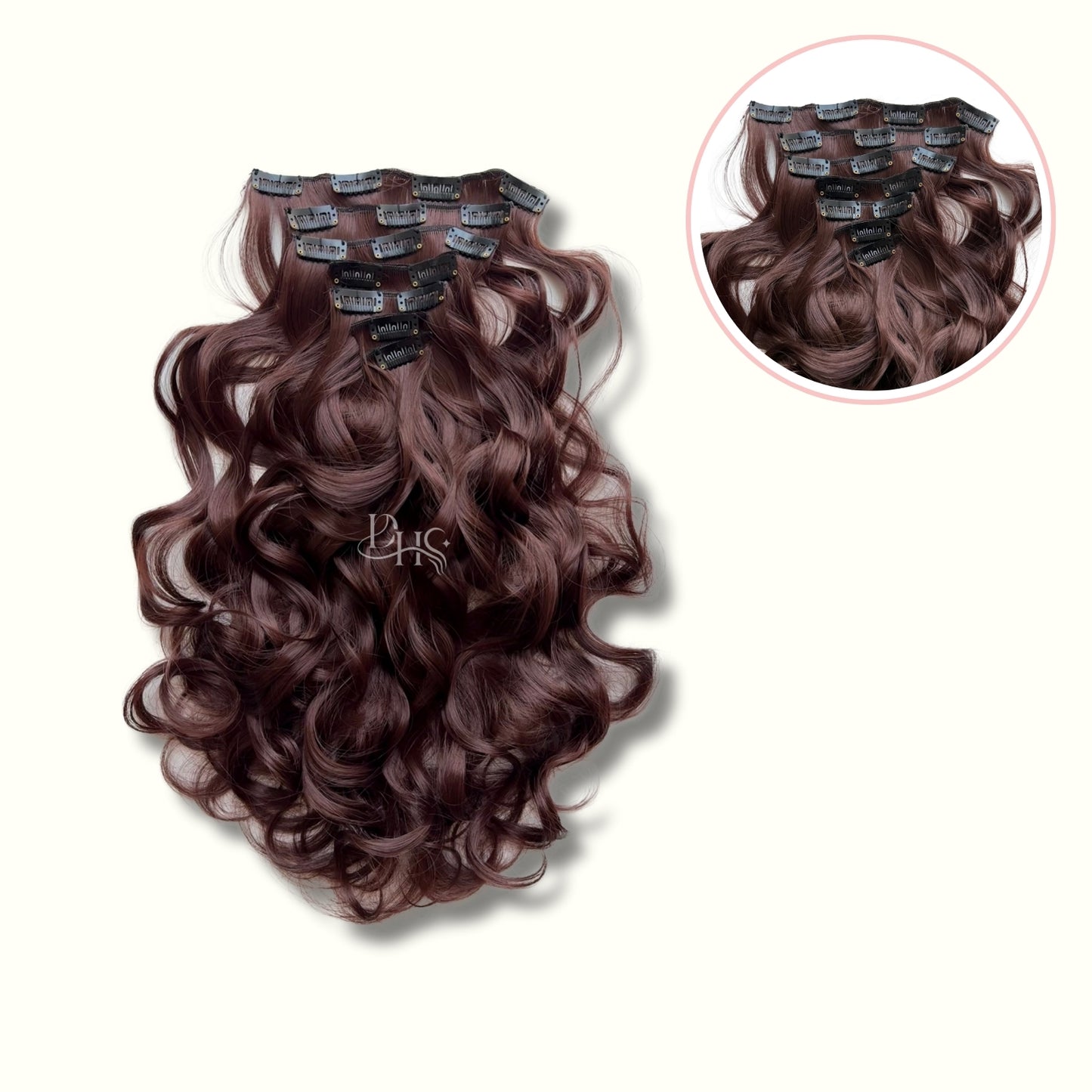 Extensiones 24" Onda Aurora x7 Capas