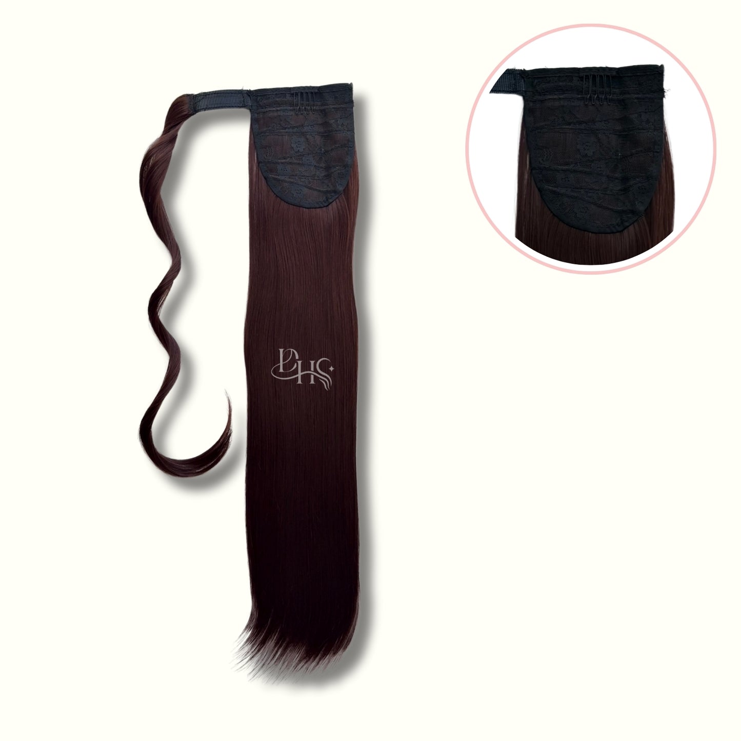 Ponytail 22" Lisa de Velcro
