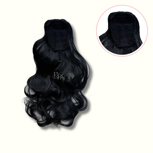 Ponytail 24" Onda Aurora de Malla