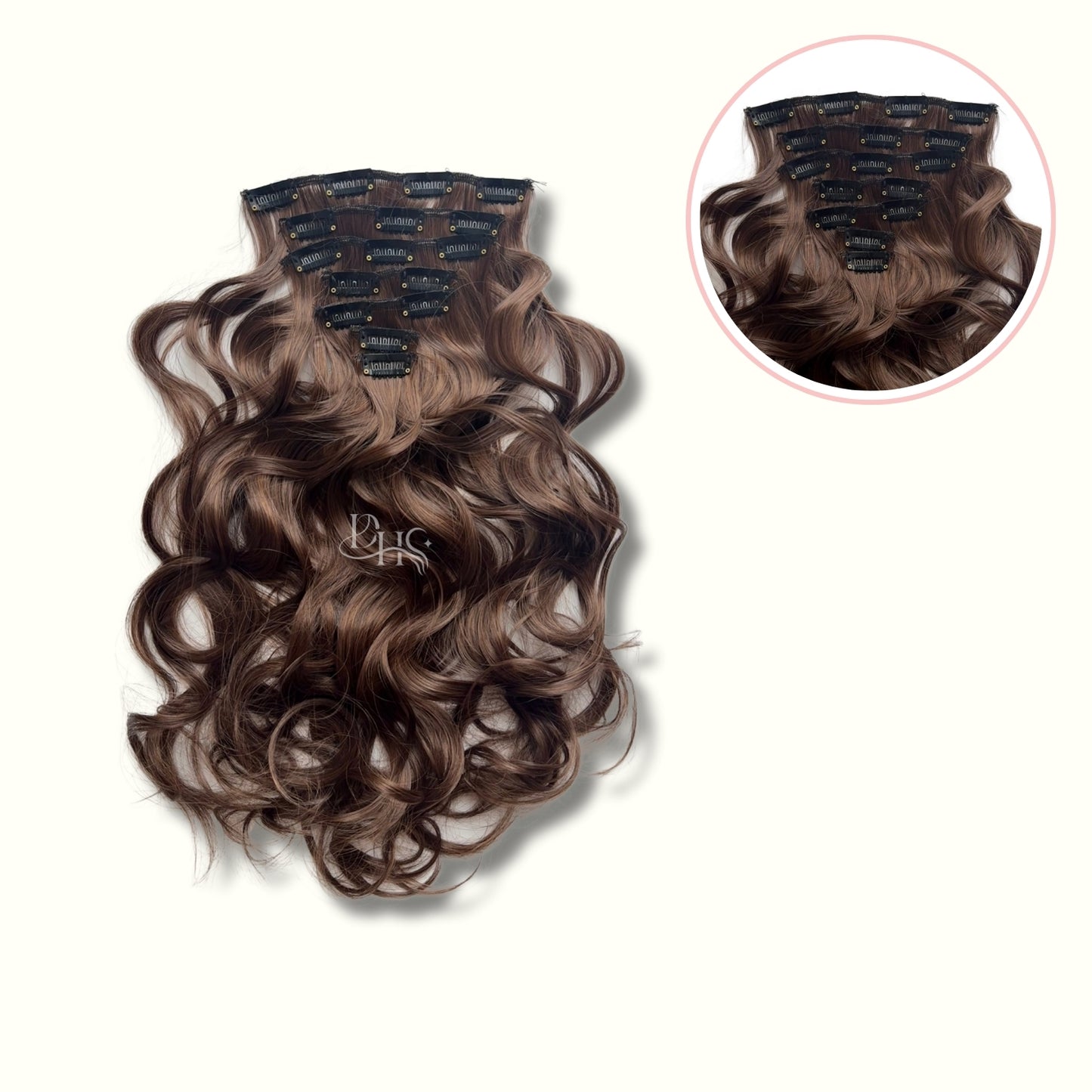 Extensiones 24" Onda Aurora x7 Capas
