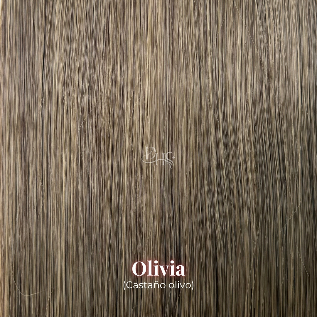 Ponytail 22" Lisa de Velcro