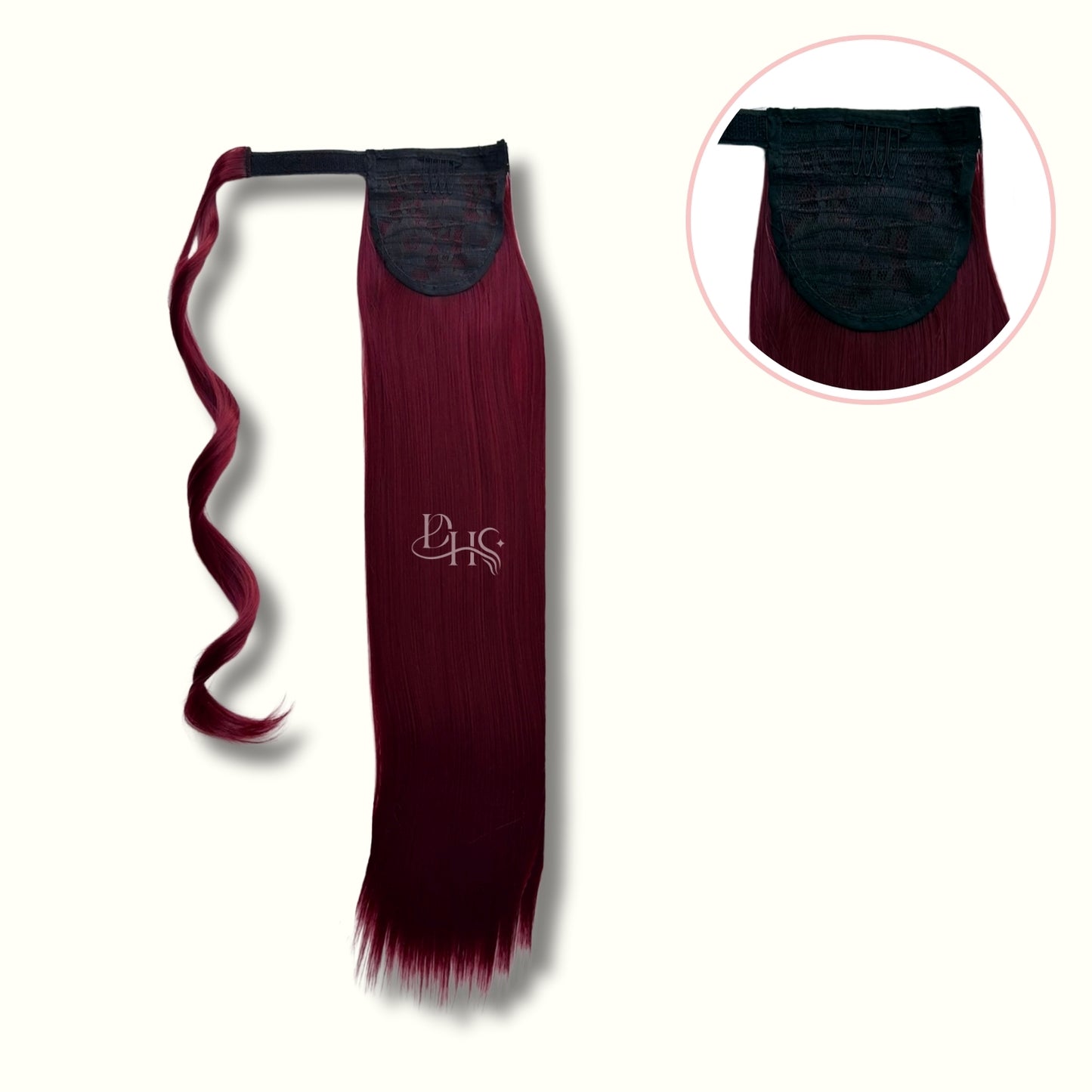 Ponytail 22" Lisa de Velcro