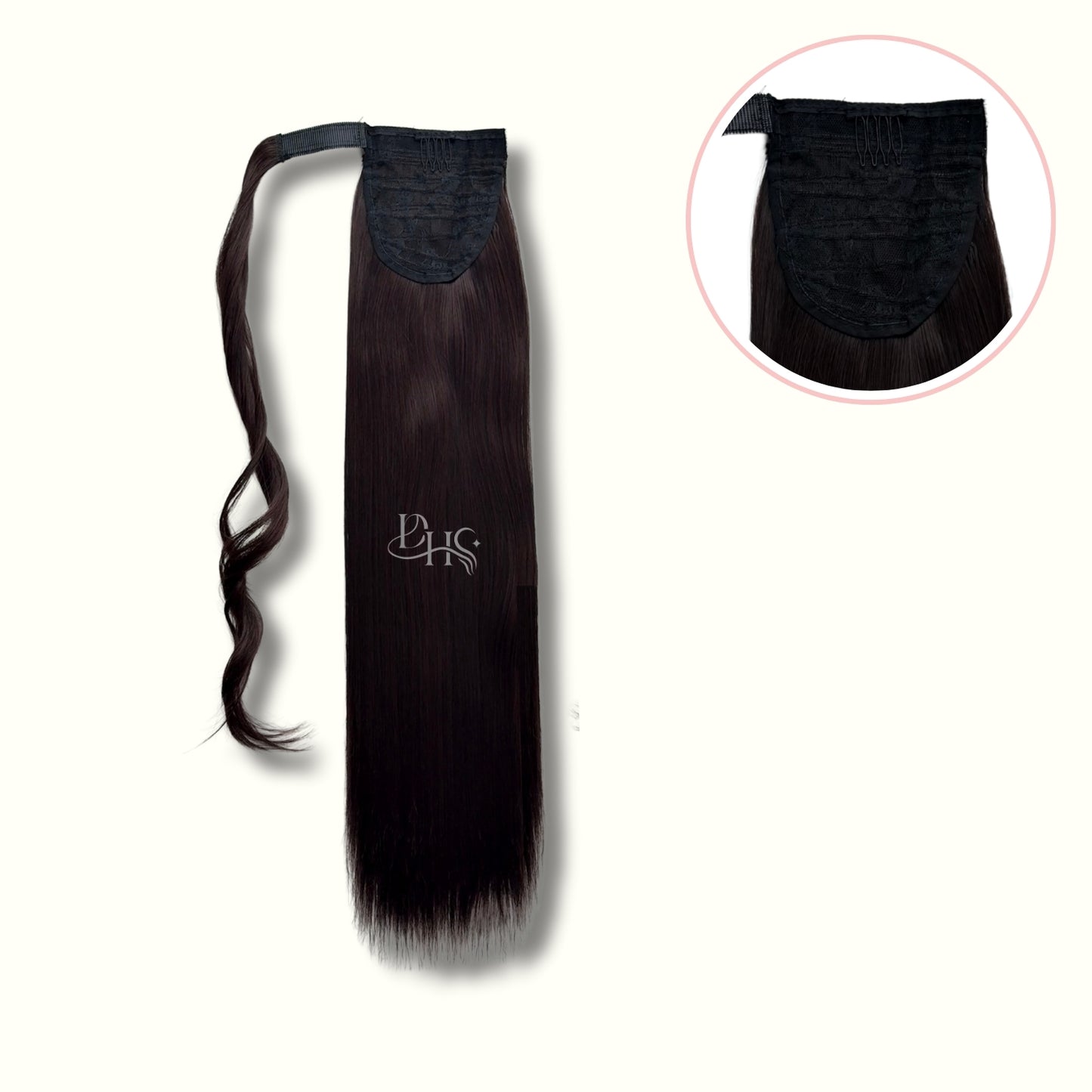 Ponytail 22" Lisa de Velcro