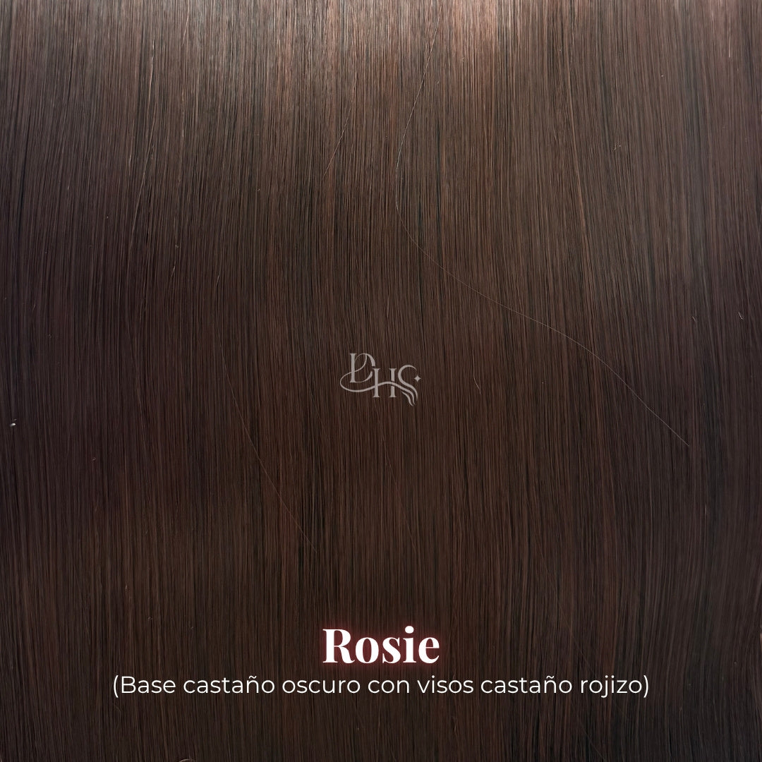 Ponytail 22" Onda Aurora de Velcro