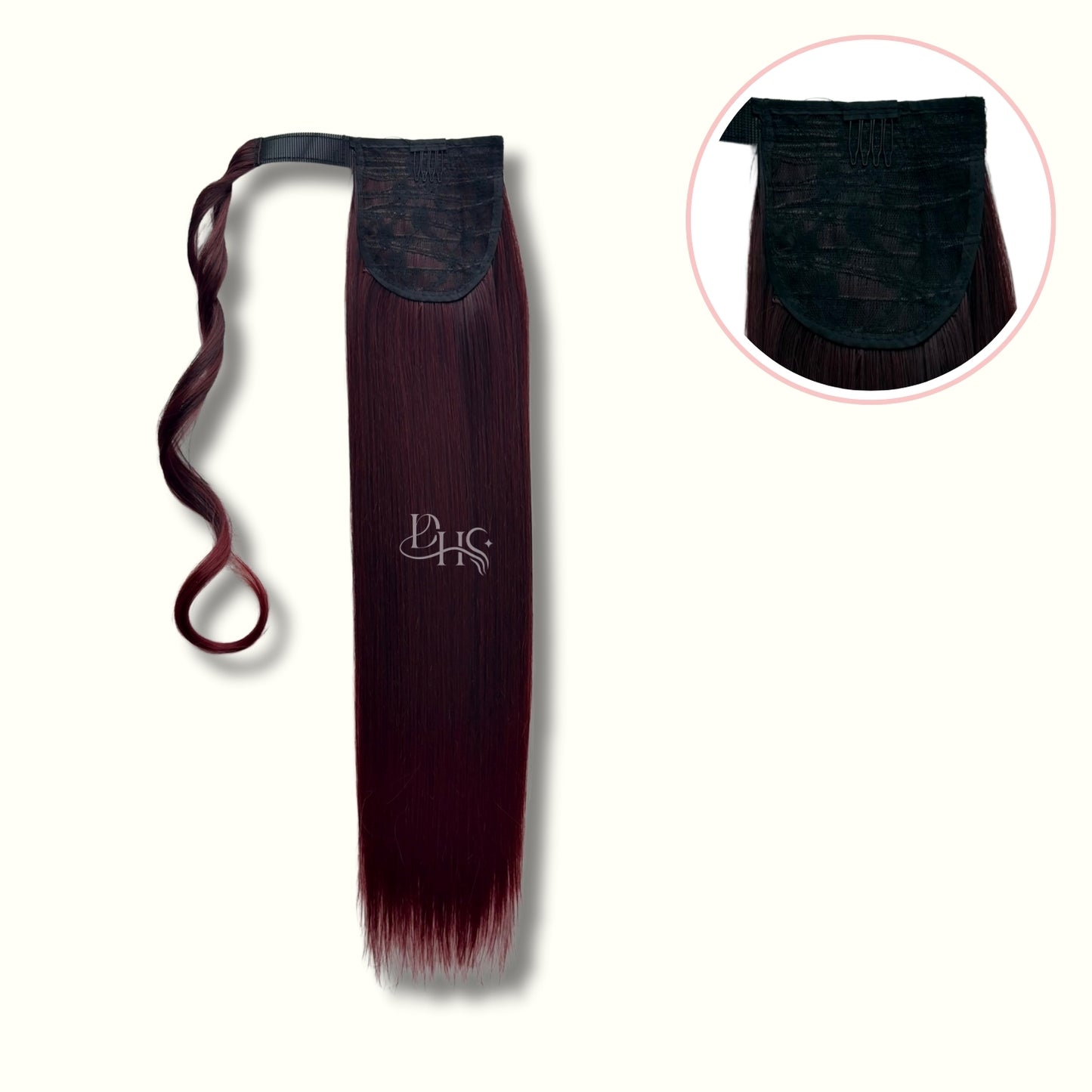 Ponytail 22" Lisa de Velcro