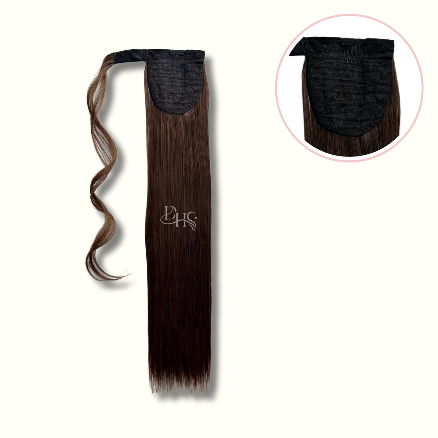 Ponytail 22" Lisa de Velcro