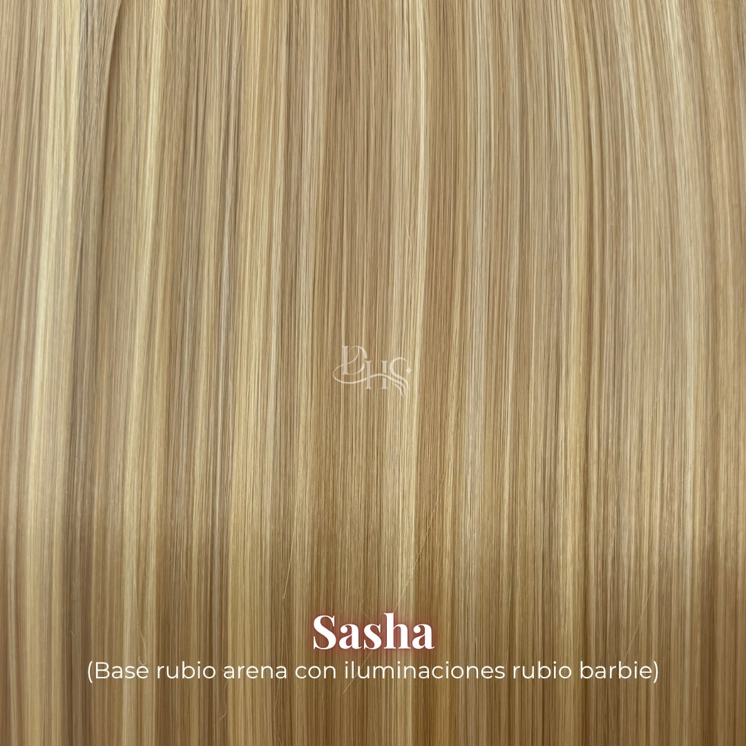 Ponytail 24" Onda Aurora de Malla