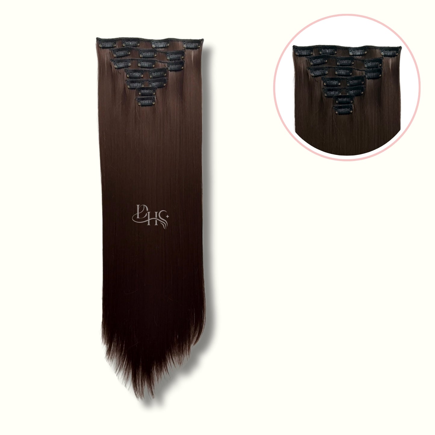 Extensiones 24" Lisas x7 Capas