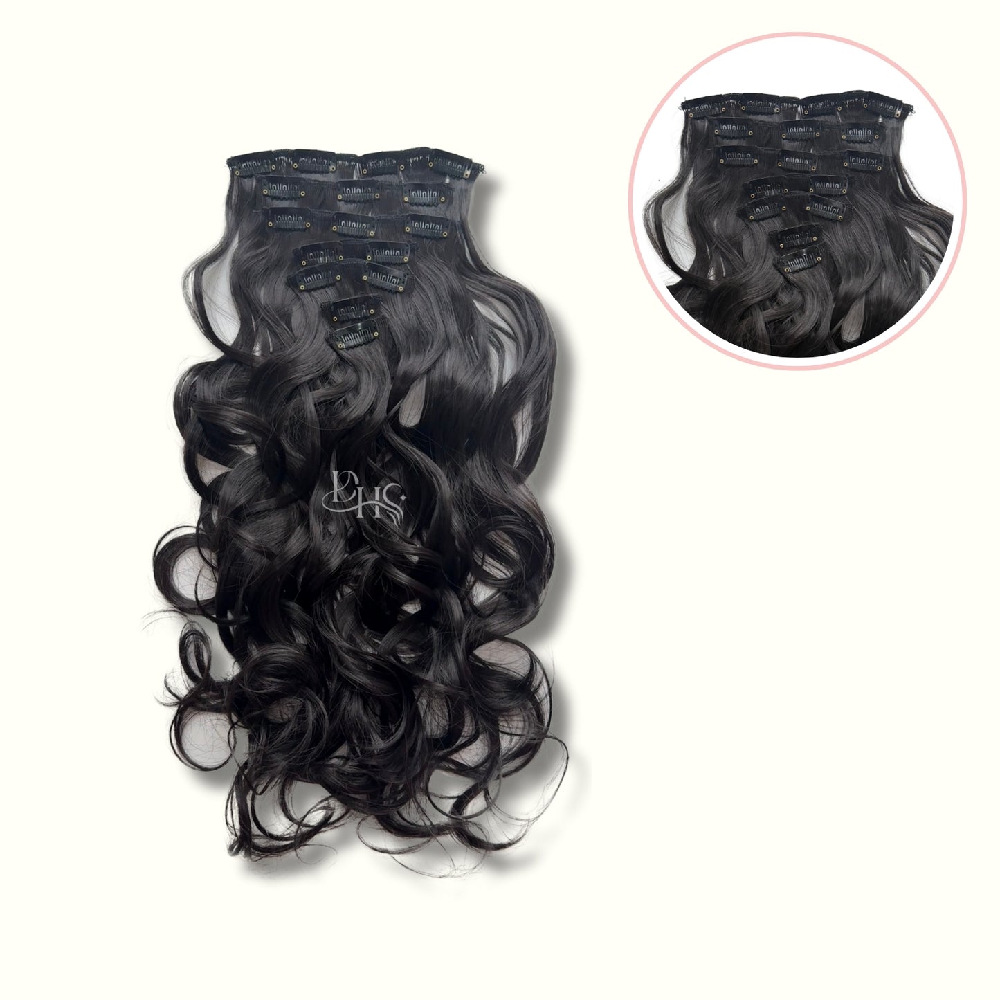 Extensiones 24" Onda Aurora x7 Capas