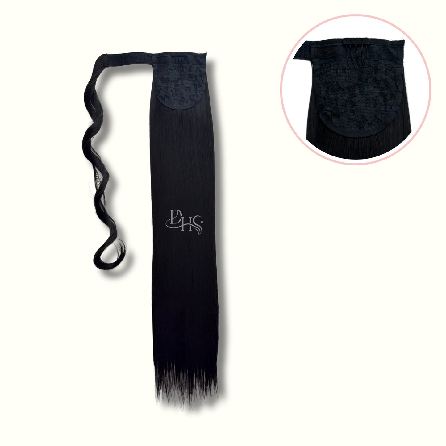 Ponytail 22" Lisa de Velcro