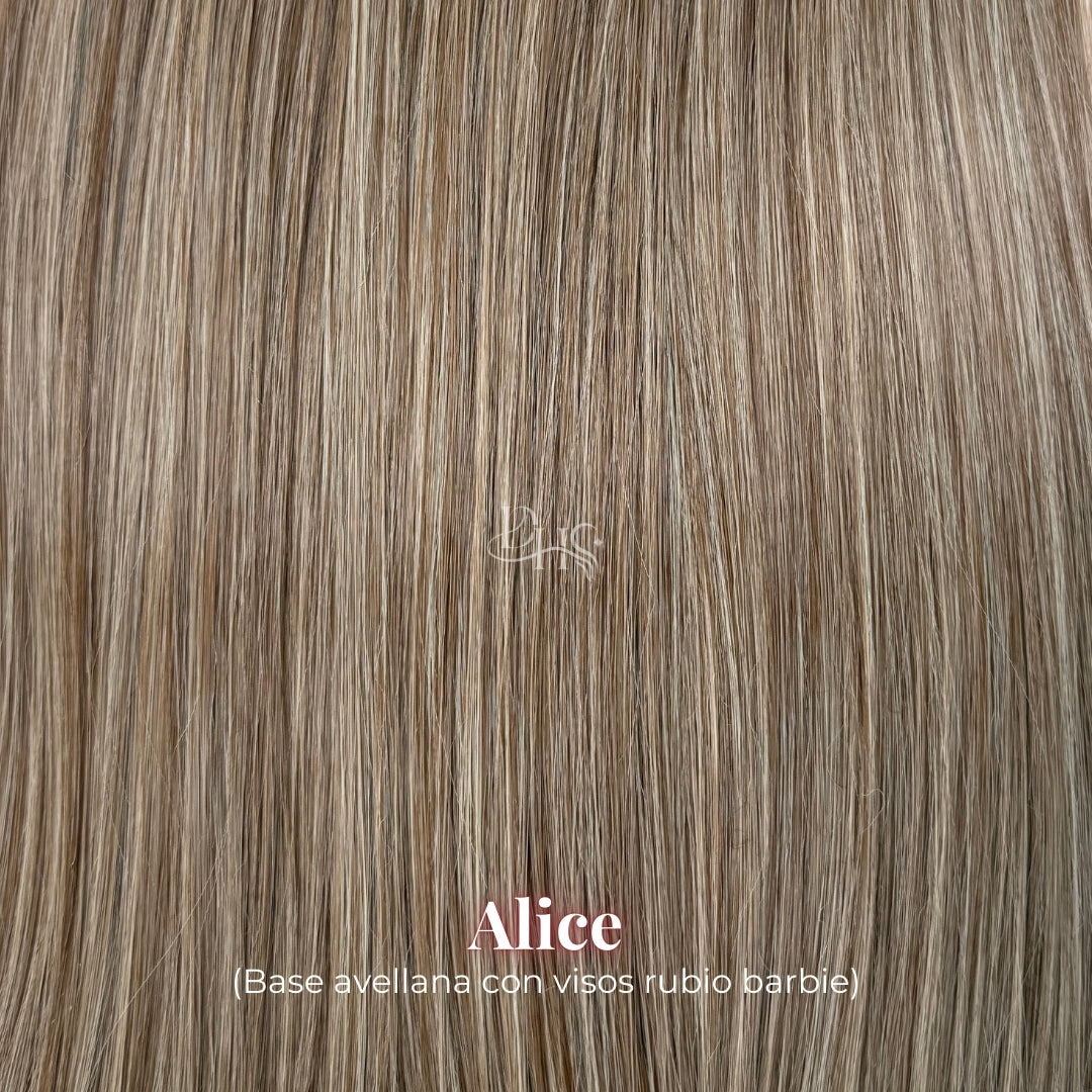 Ponytail 24" Onda Aurora de Malla