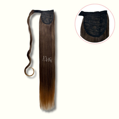 Ponytail 34" Lisa de Velcro