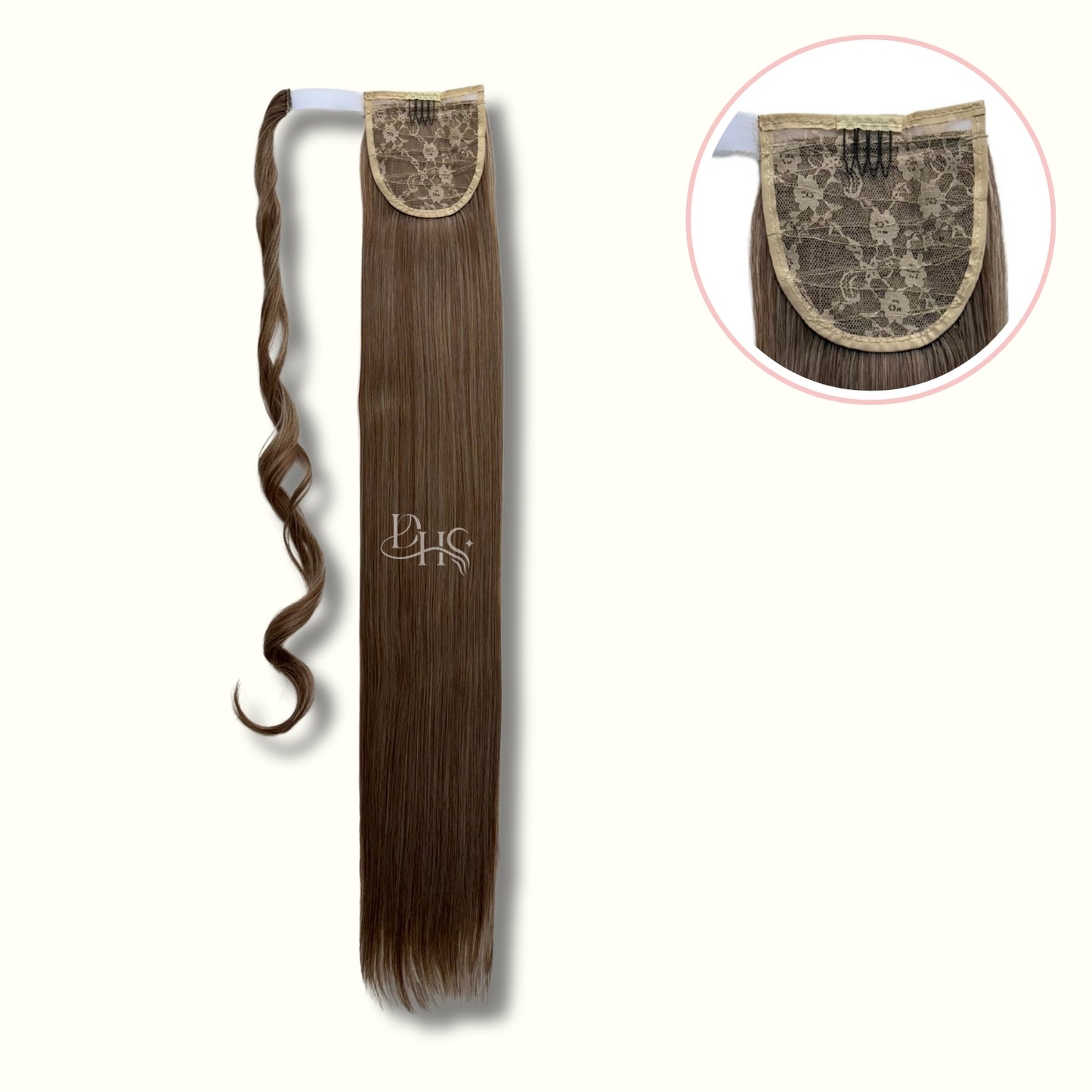 Ponytail 34" Lisa de Velcro
