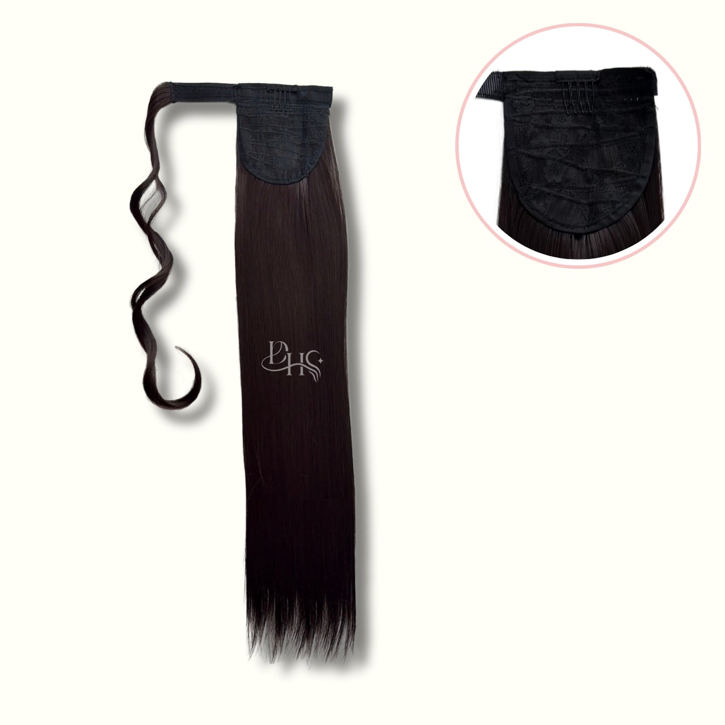 Ponytail 22" Lisa de Velcro