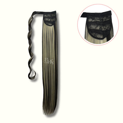 Ponytail 34" Lisa de Velcro