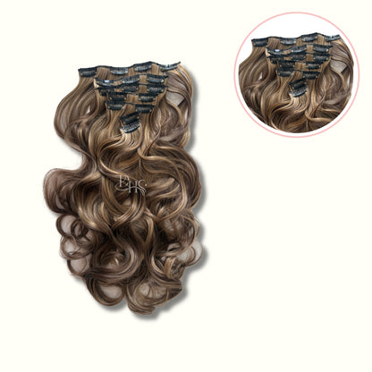 Extensiones 24" Onda Aurora x7 Capas
