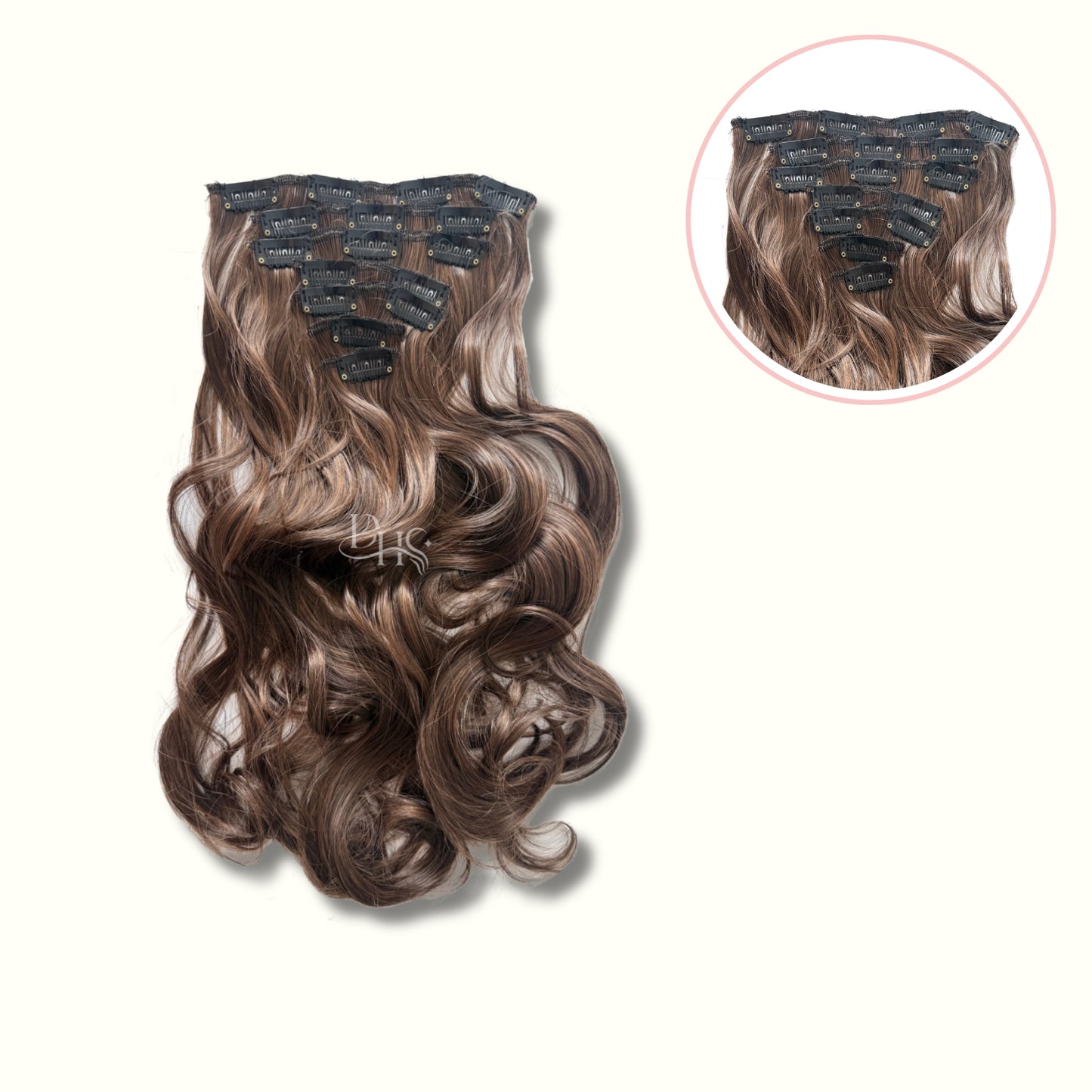 Extensiones 24" Onda Aurora x7 Capas