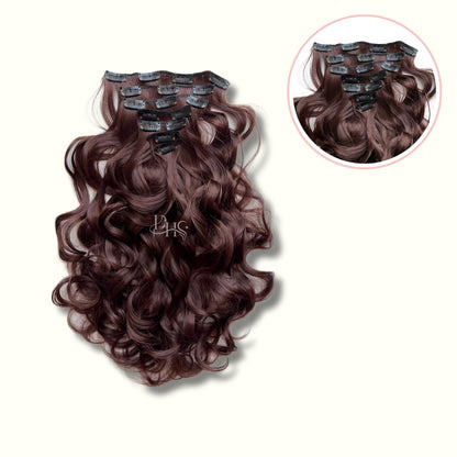Extensiones 24" Onda Aurora x7 Capas