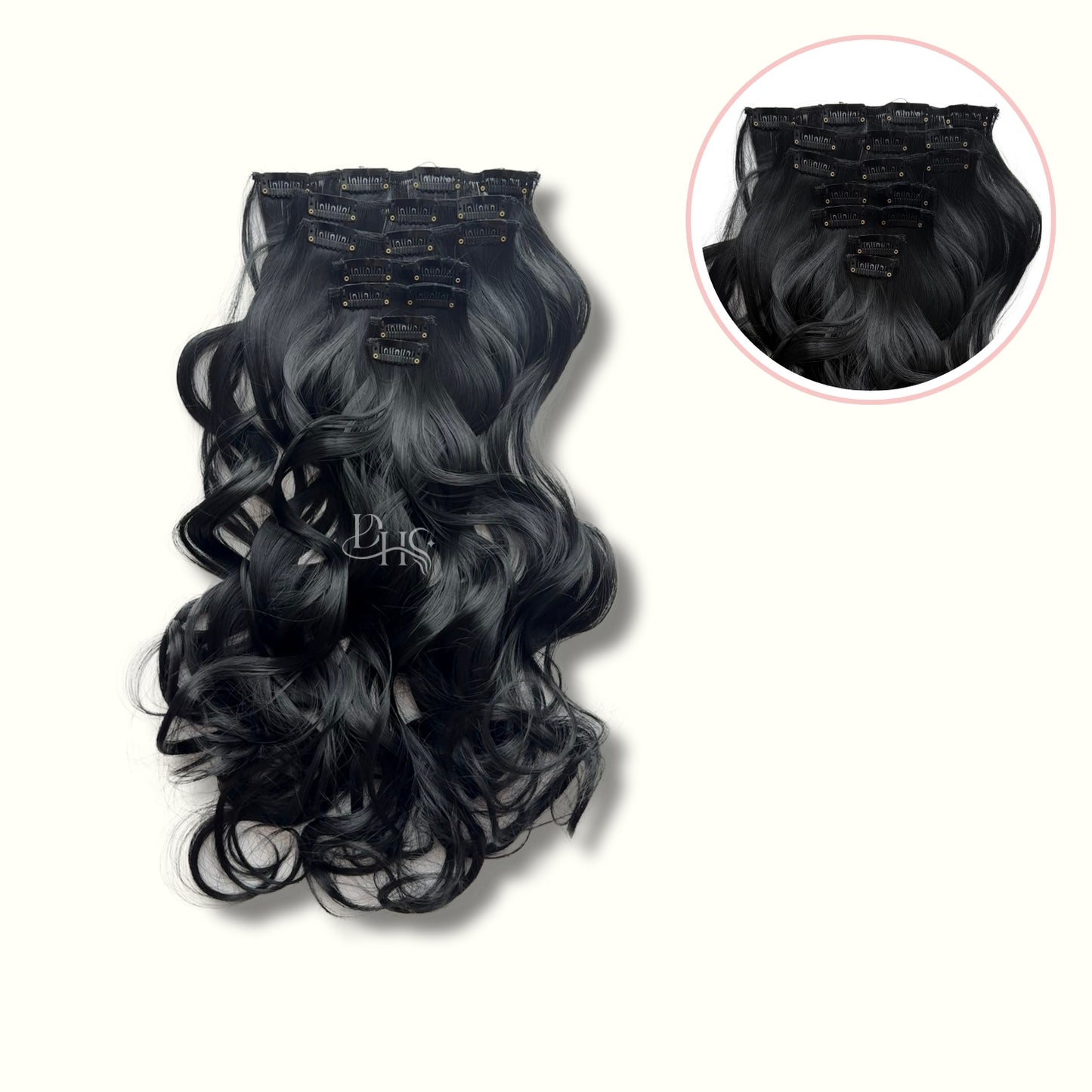 Extensiones 24" Onda Aurora x7 Capas
