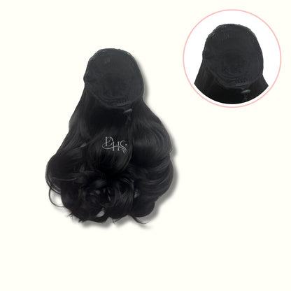 Ponytail 18" Onda Aurora de Malla