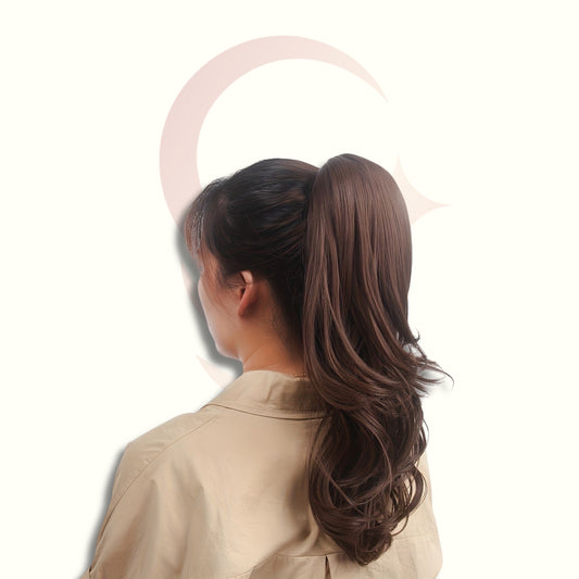 Ponytail 18" Onda Aurora de Malla