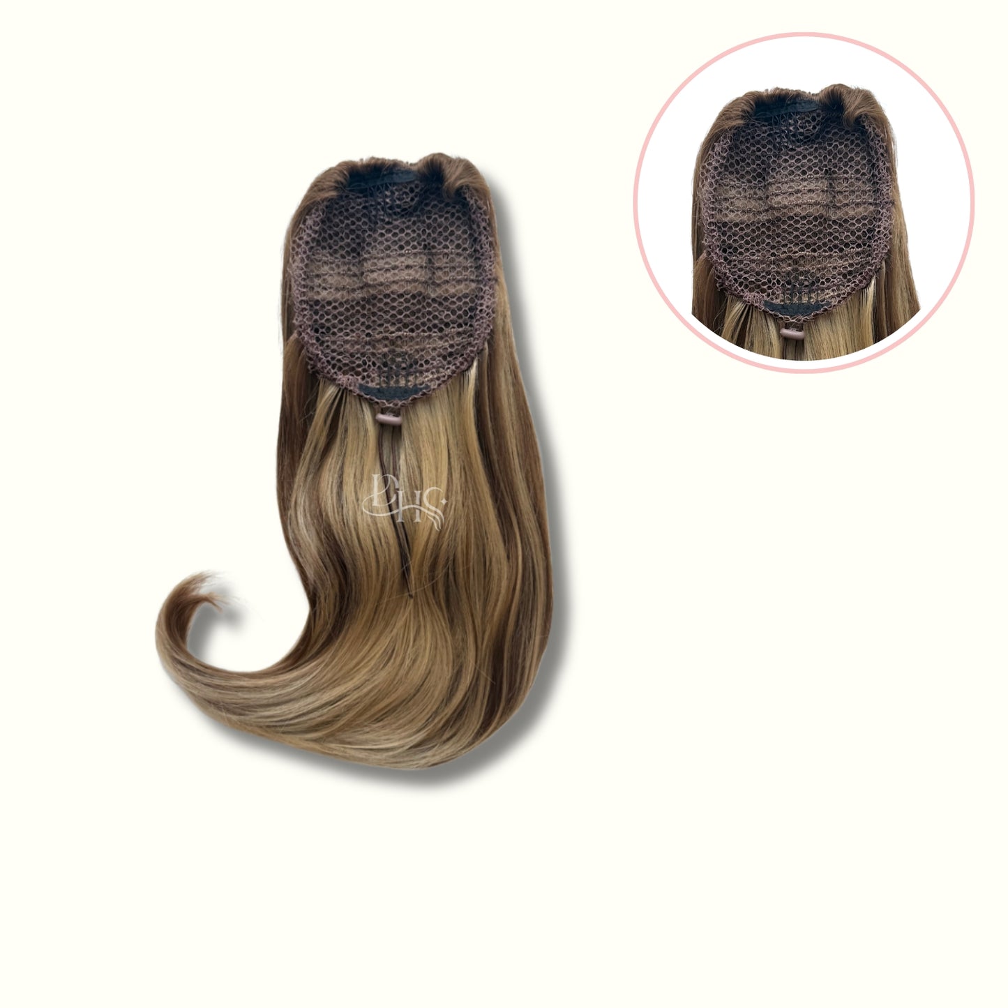 Ponytail 18" Onda Jasmín de Malla