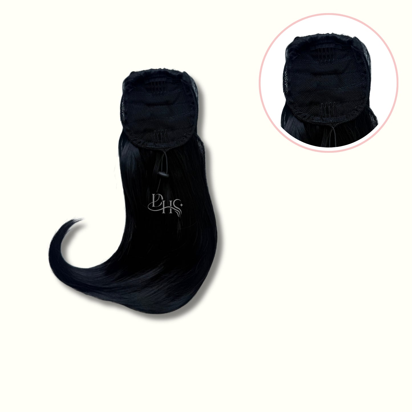 Ponytail 18" Onda Jasmín de Malla