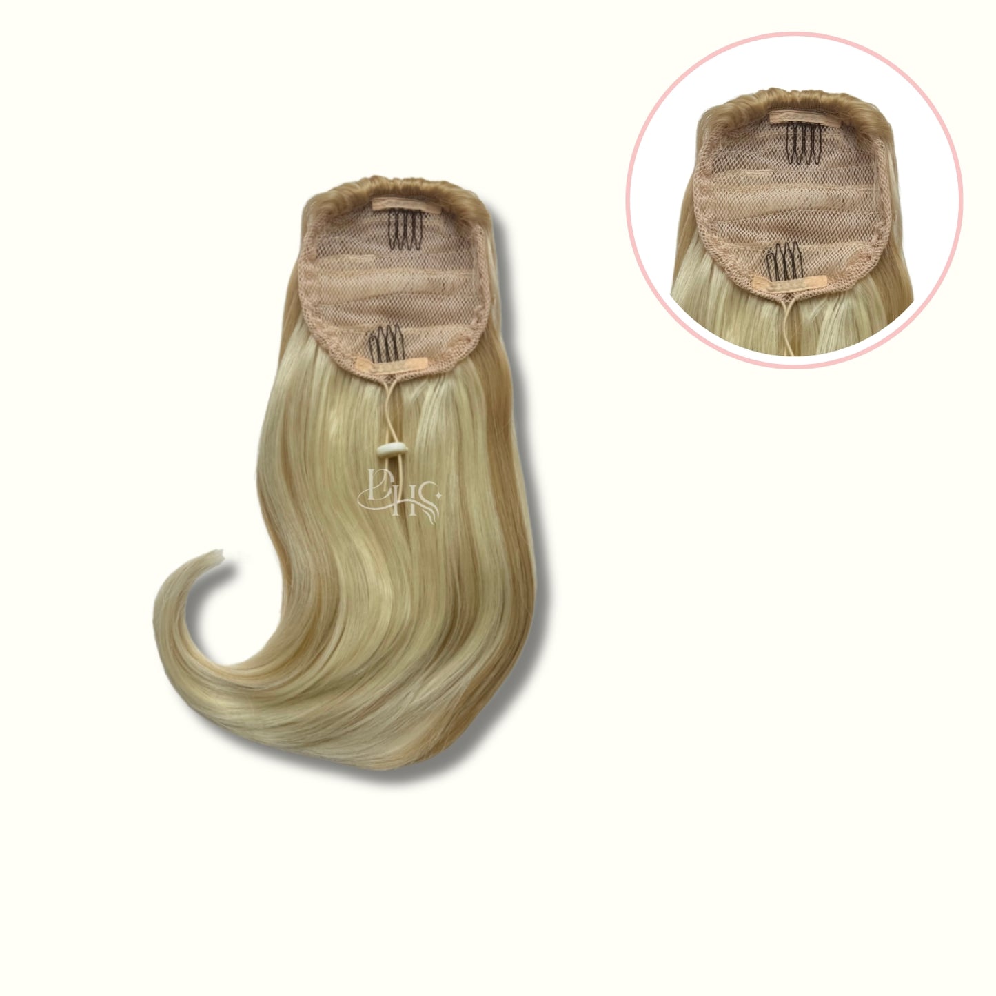 Ponytail 18" Onda Jasmín de Malla